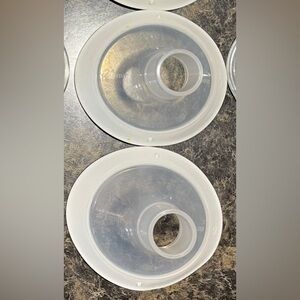 Set of 2 - 21mm Breast Pump Shield Flanges - Compatible with Medela Breast Pumps